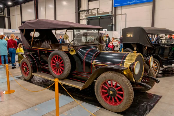 São Petersburgo Abr 2021 Raro Automóvel Luxo Francês Vintage Delaunay — Fotografia de Stock