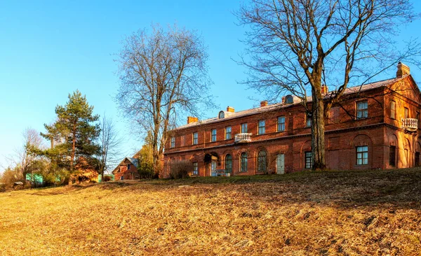 Priyutino Literary Arts Estate Museum Vsevolozhsk Town Priyutino Fonded December — Stock Photo, Image