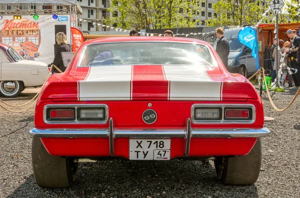 Санкт Петербург Мая 2021 Года Американский Мышечный Автомобиль Chevrolet Camaro — стоковое фото