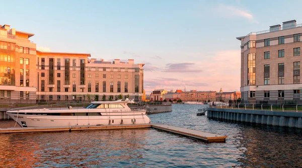 Blick Auf Den Namenlosen Erik Der Malaya Neva Petersburg Russland — Stockfoto