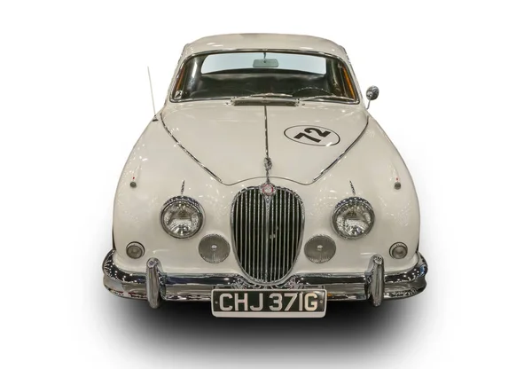 Vintage Británico Tamaño Mediano Lujo Deportivo Saloon Car Jaguar Mark —  Fotos de Stock