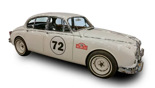 Vintage British Mid Sized Luxury Sports Saloon Car Jaguar Mark — Stock Photo, Image