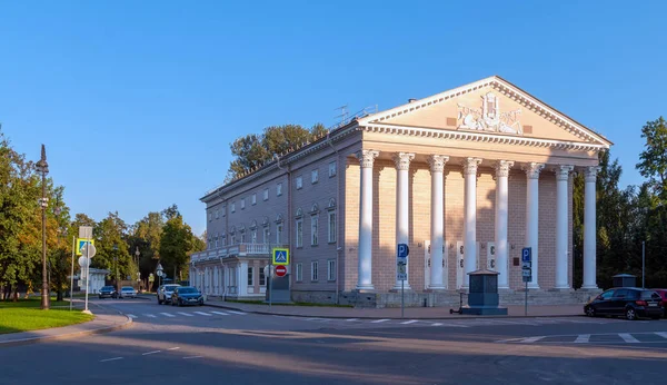 Teatro Kamennoostrovsky Ilha Pedra São Petersburgo Rússia Teatro Kamennoostrovsky Foi Imagens De Bancos De Imagens Sem Royalties