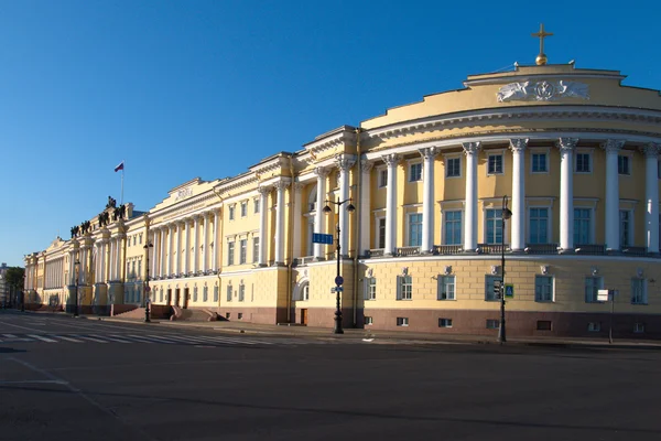 Senato ve kavuşum St Petersburg inşası — Stok fotoğraf