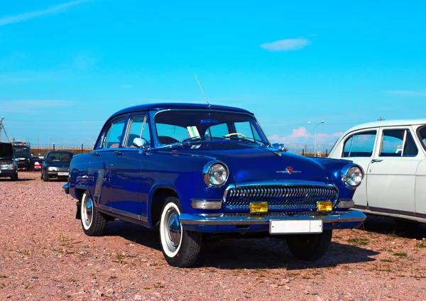 Carro a motor soviético GAZ-21 "Volga " — Fotografia de Stock