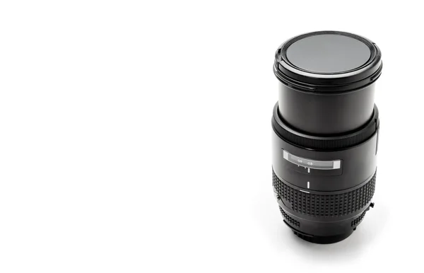 DSLR telefoto lens, değişmiş, hiçbir ticari markaları — Stok fotoğraf