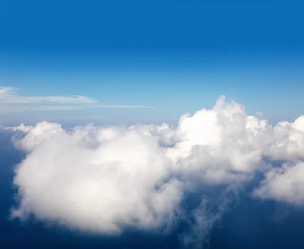 Beautiful view above clouds — Stock Photo, Image