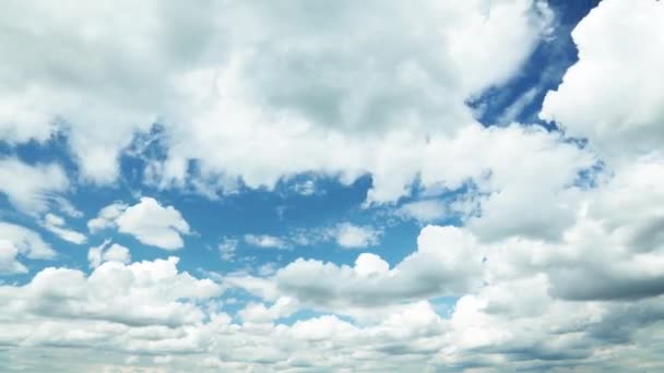 Hermosas nubes en lapso de tiempo — Vídeo de stock