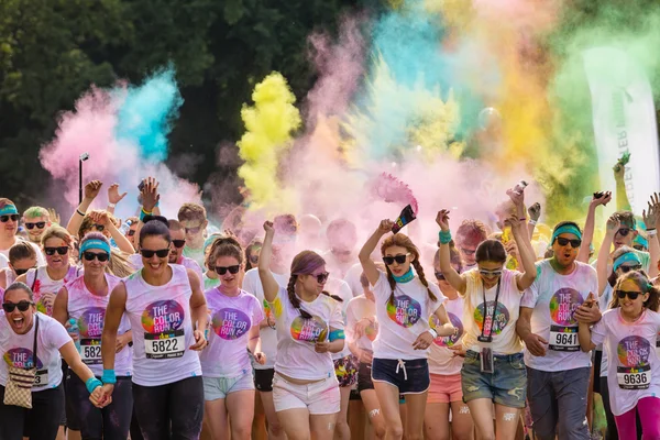 Πράγα Colorrun 2016 — Φωτογραφία Αρχείου