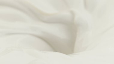 top angle of splashing milk texture, freeze motion, studio shit