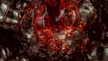Splashing red wine texture, top view, studio shot