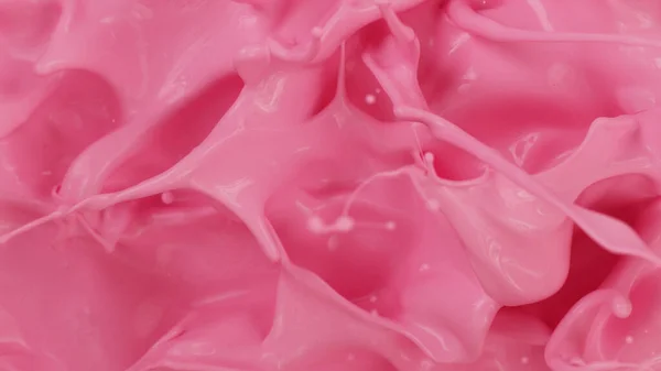 Pink Paint Splashes Abstract Background Freeze Motion — Stock Fotó