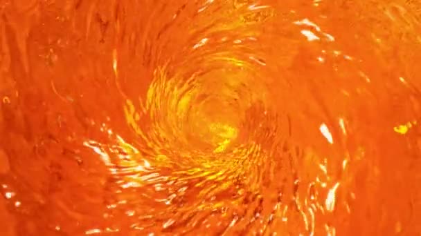 Mouvement Super Lent Verser Fuel Oil Whisky Rhum Cognac Filmé — Video