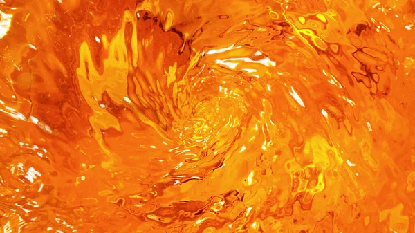 Abstract Whirl Shape Oil Alcoholic Liquid Closeup — Stock Photo, Image