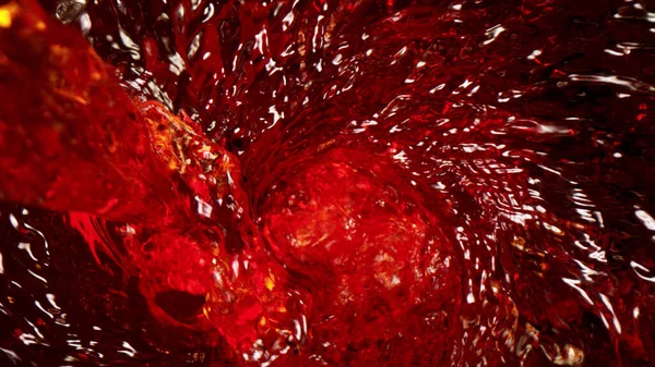 Αφηρημένο Σχήμα Στροβίλου Του Κόκκινου Κρασιού Ανάμειξη Υγρό Έννοια — Φωτογραφία Αρχείου