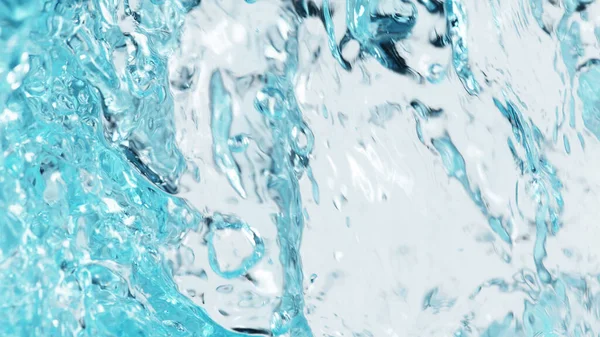 Detail Water Splash Close Abstract Pure Water Background — Stock Photo, Image