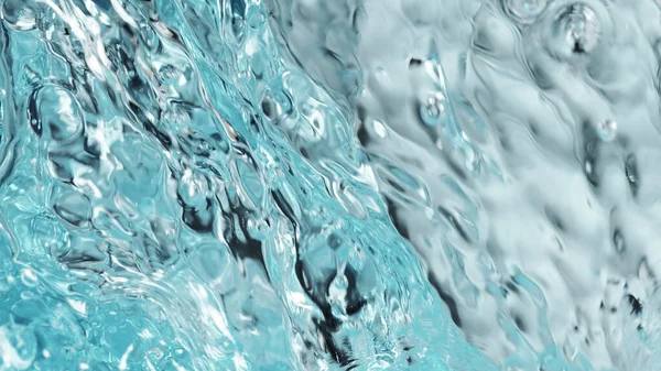 Detail Water Splash Close Abstract Pure Water Background — Stock Photo, Image