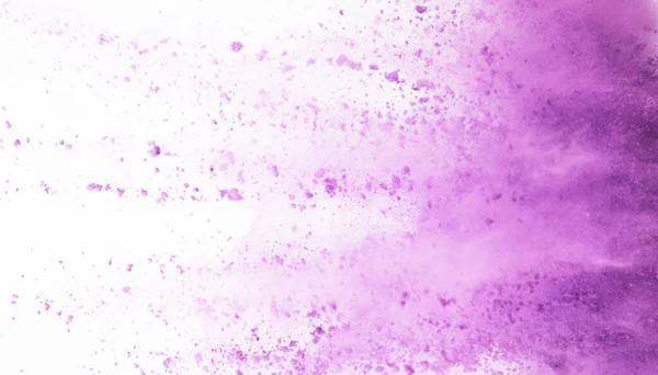 Färgat Pulver Explosion Isolerad Vit Bakgrund — Stockfoto
