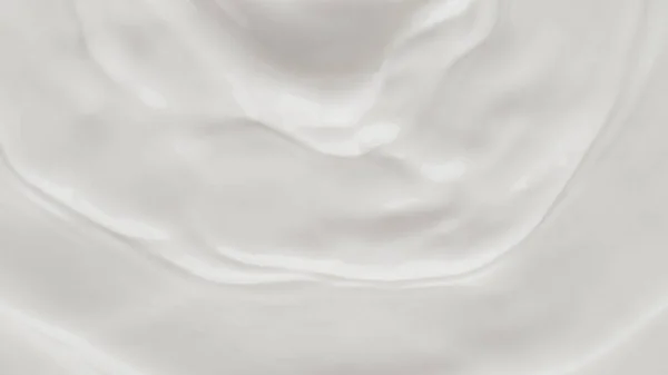 牛乳や乳製品のクリームの表面を振って 抽象的な滑らかな背景 — ストック写真