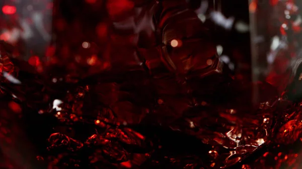 Абстрактная Красная Поверхность Вина Крупный План Жидкой Поверхности — стоковое фото