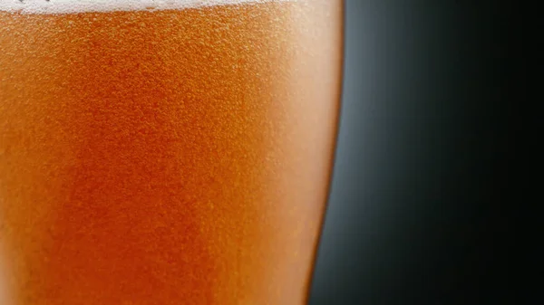 Close Van Bier Pint Met Vrije Ruimte Voor Tekst Abstracte — Stockfoto