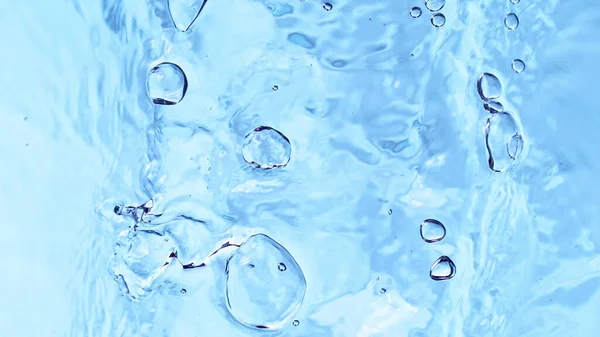 Abstrakcyjny Obraz Górnego Widoku Błyszczącej Fali Przejrzystej Niebieskiej Wody Zdjęcia — Zdjęcie stockowe