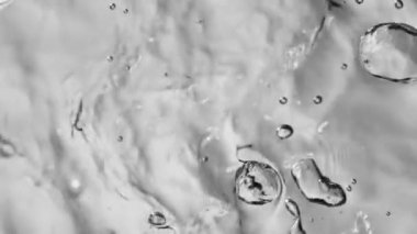 Su dalgalarının süper yavaş akışı. Yüksek hızlı sinema kamerası, 1000 fps..