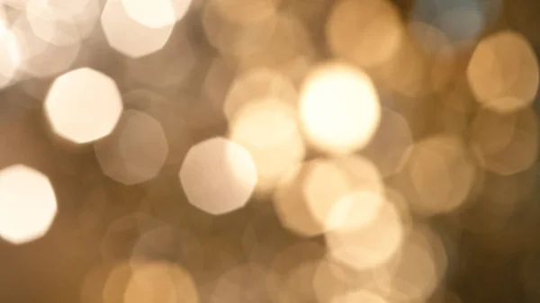 Abstract Blur Golden Background Christmas Celebration Glittering Particles — Stock Photo, Image