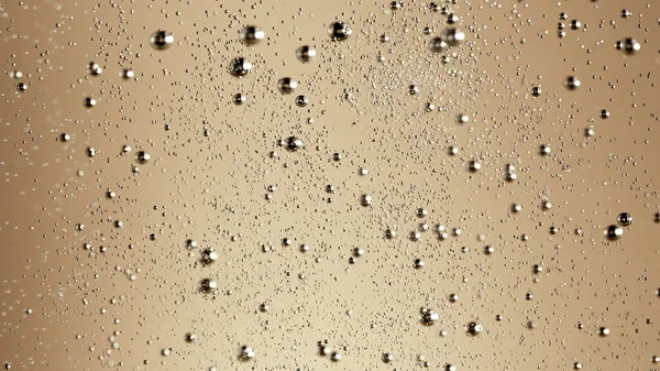 Nahaufnahme Von Champagnerblasen Hintergrund Textur Der Getränke Hintergrund — Stockfoto