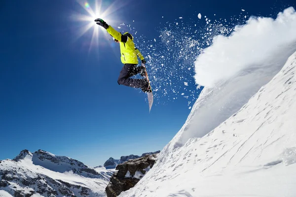 Snowboarder — Stockfoto