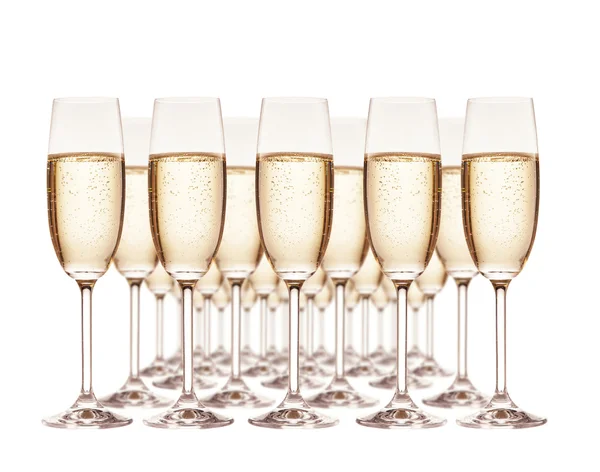 Glas champagne — Stockfoto