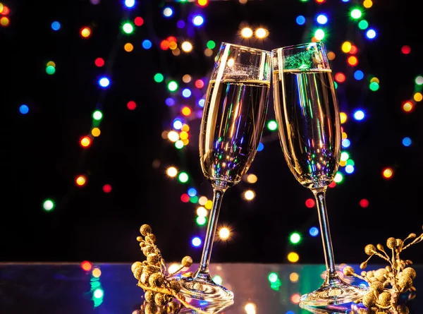 Bicchieri di champagne — Foto Stock