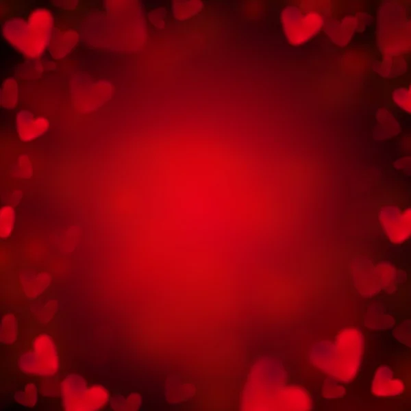 Abstract background made of hearts symbols — Stock Photo, Image