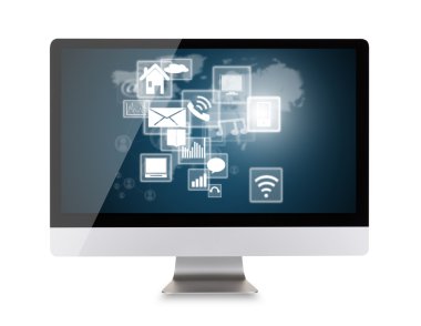 Modern bilgisayar ekranı