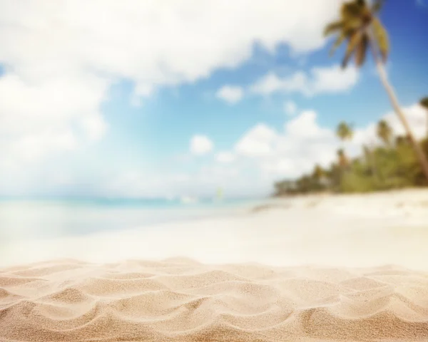 Praia de areia — Fotografia de Stock