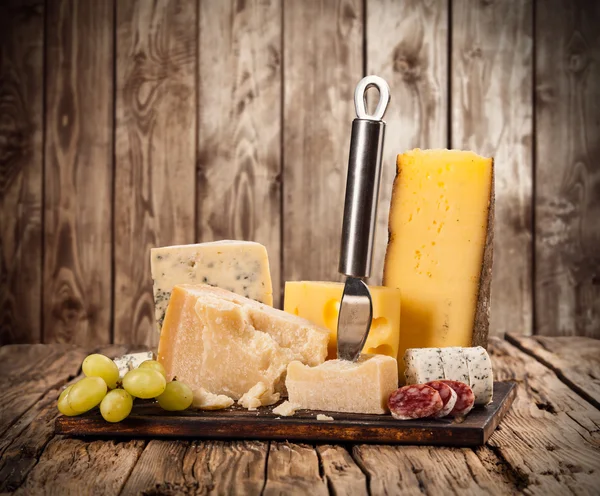 Various type of cheese — Stock Photo, Image