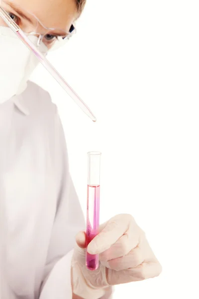 Laboratory assistant — Stock Photo, Image