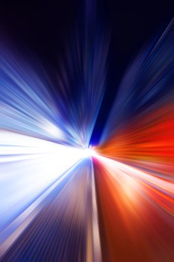 Modern şehir arka plan bulanıklık