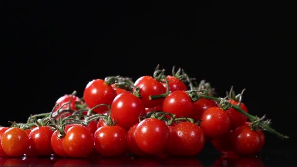 Körsbär tomater — Stockvideo