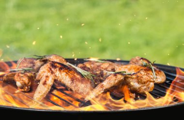 ızgara tavuk kanadı