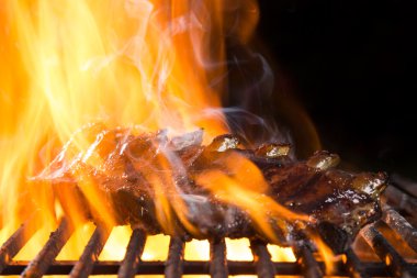 Barbekü Izgara kaburga