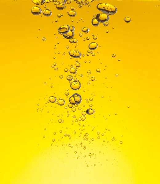 Olie bubbels in water — Stockfoto