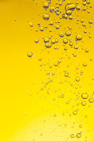 пузырьки масла в воде
