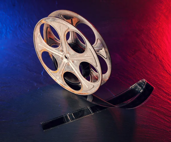 Old motion picture film reel — Stock Photo, Image