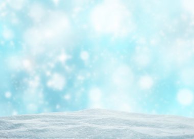 Winter abstract background clipart