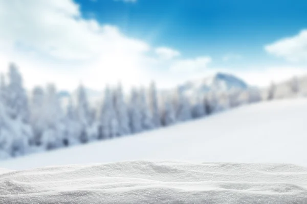 Winter snowy background - Stock Image - Everypixel