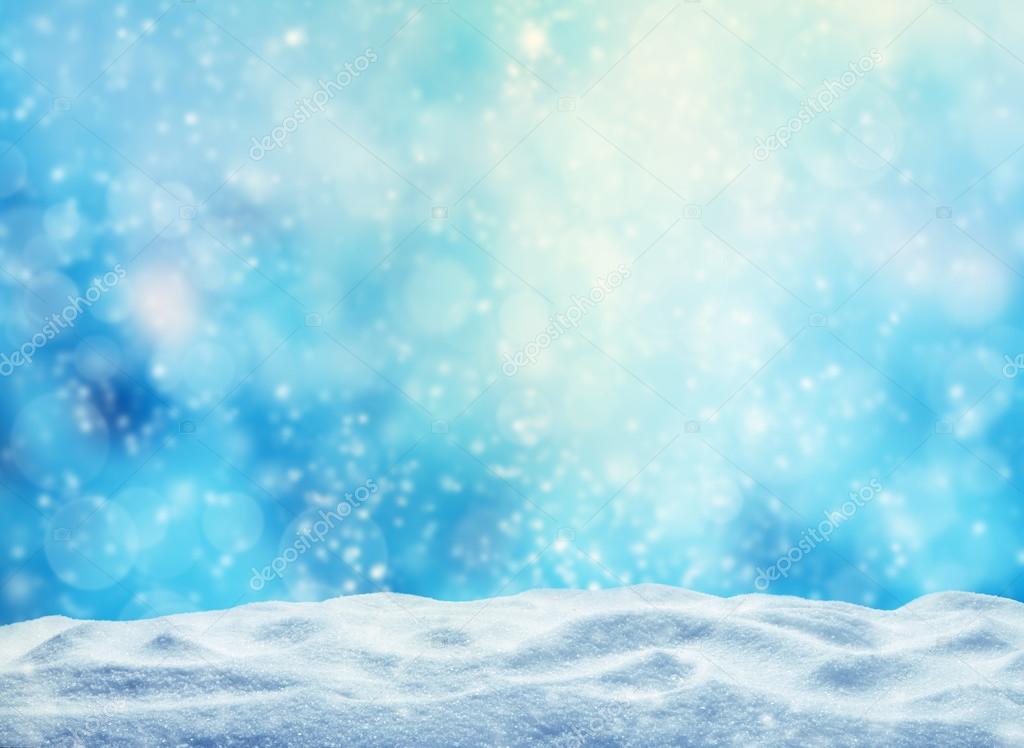 Winter abstract background