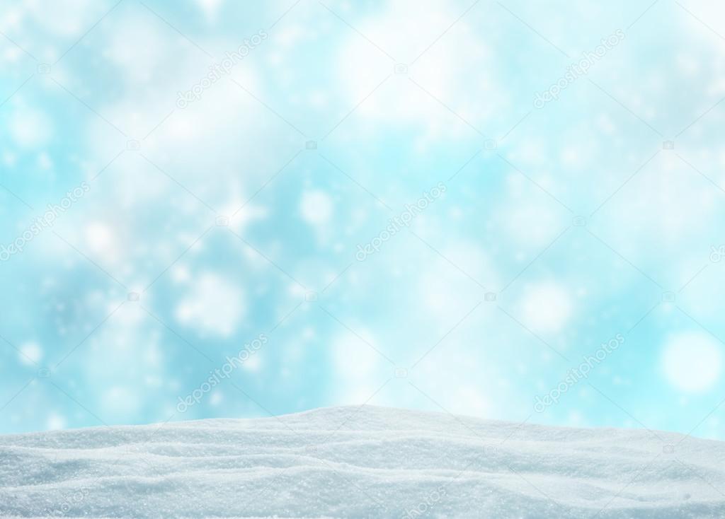 Winter abstract background