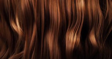 Pürüzsüz, zarif dalgalar halinde akarak doğal kıvrımlar ve hareketler oluşturan koyu kahverengi saçların ultra yavaş çekimi. 1000 fps 'de yakalanan, ince dokuyu, parlaklığı ve akışkan sinematik hareketi gözler önüne seren.