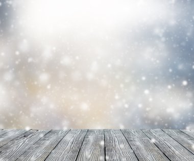 Parlak arka plan ile wood